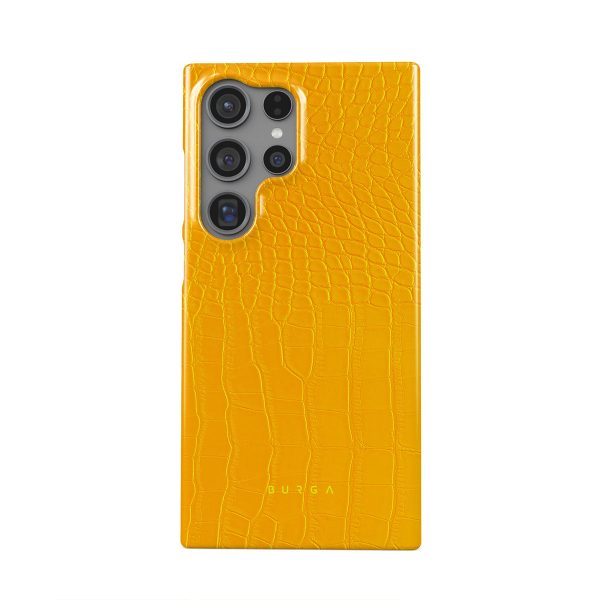 Canary Yellow - Snake Skin Samsung Galaxy S24 Ultra Case Supply