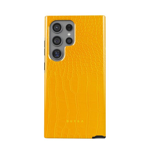 Canary Yellow - Snake Skin Samsung Galaxy S24 Ultra Case Supply - Image 5