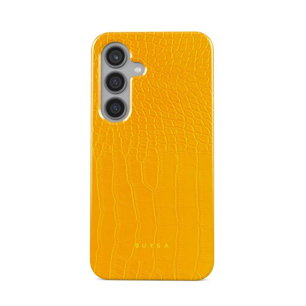 Canary Yellow - Snake Skin Samsung Galaxy S24 Plus Case Fashion - Image 5