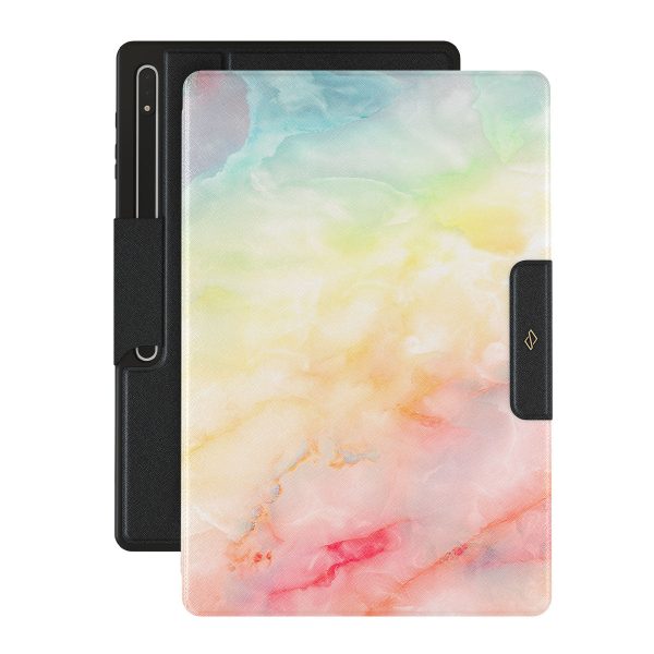New Flame - Rainbow Samsung Galaxy Tab S8 Ultra Case Hot on Sale