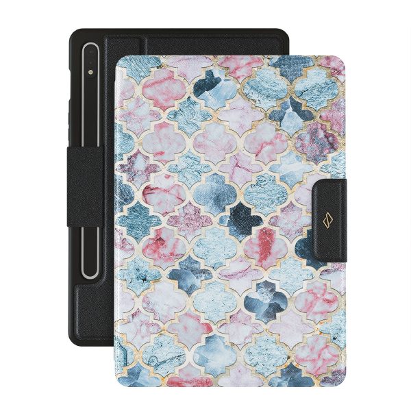 Pink Beach - Mosaic Samsung Galaxy Tab S8+ S7+ S7 FE Case Fashion