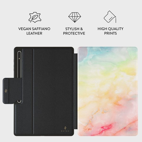 New Flame - Rainbow Samsung Galaxy Tab S8 Ultra Case Hot on Sale - Image 2