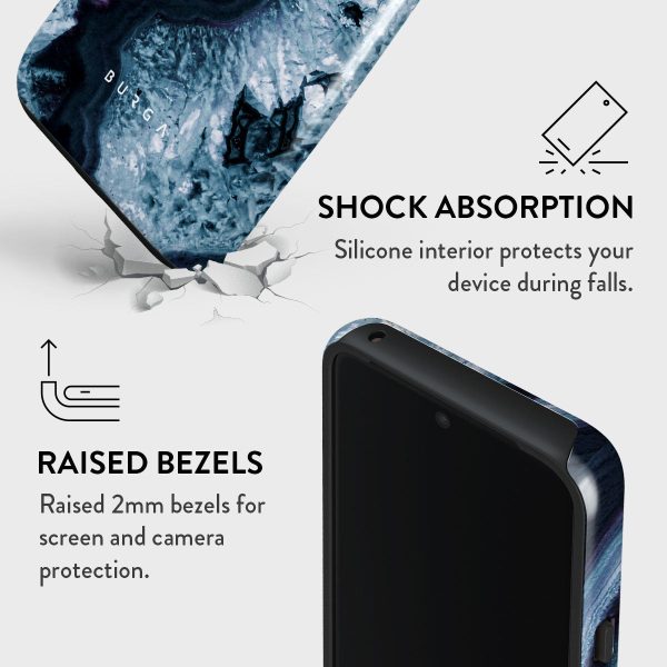 Frozen Lake - Gray Marble Google Pixel 8 Case Hot on Sale - Image 4