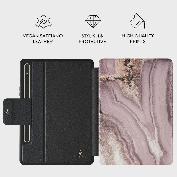 Golden Taupe - Fashion Samsung Galaxy Tab S8 S7 Case Cheap - Image 2