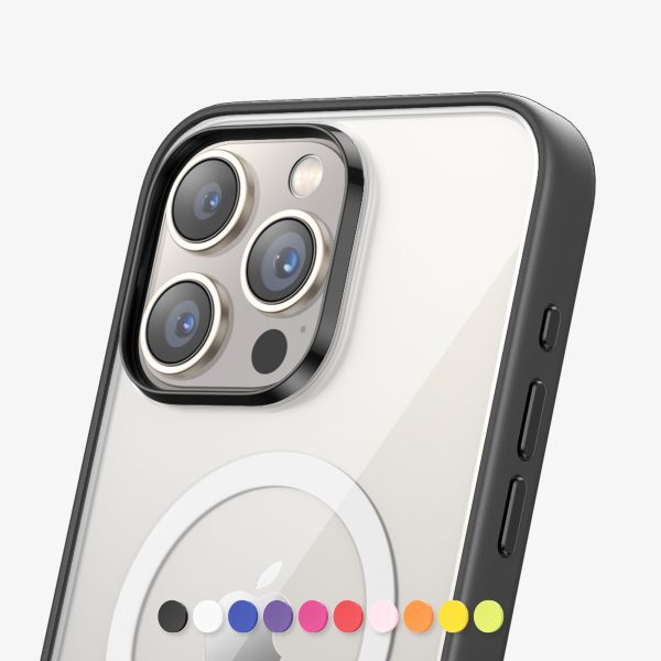 Camera Ring & Buttons Set for iPhone 15 Surtect Phone Cases - 10 Vibrant Colors Options Online now - Image 2