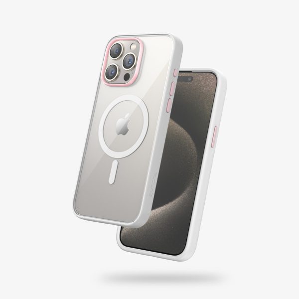 FLOLAB Surtect Tri-Fusion Magnetic for iPhone 15 Series Phone Case Surtect White Clear Fashion - Image 4